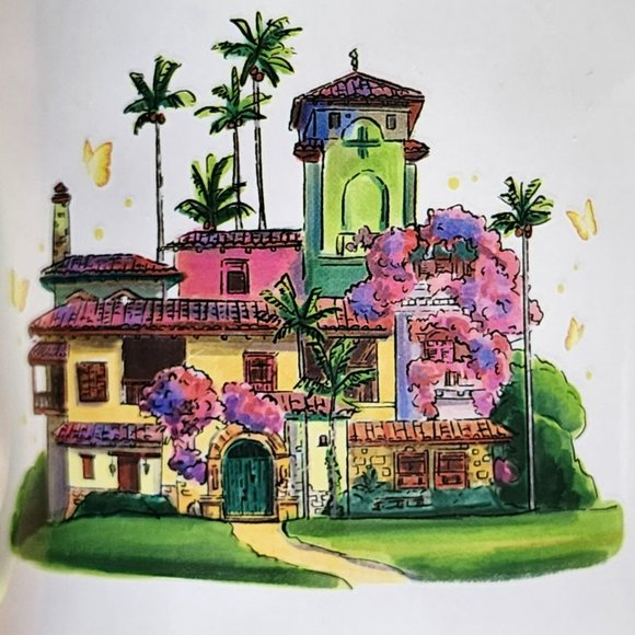 Encanto Mi Casita Design - Collectable White And Green Ceramic Coffee Mug 16oz - Picture 4 of 15